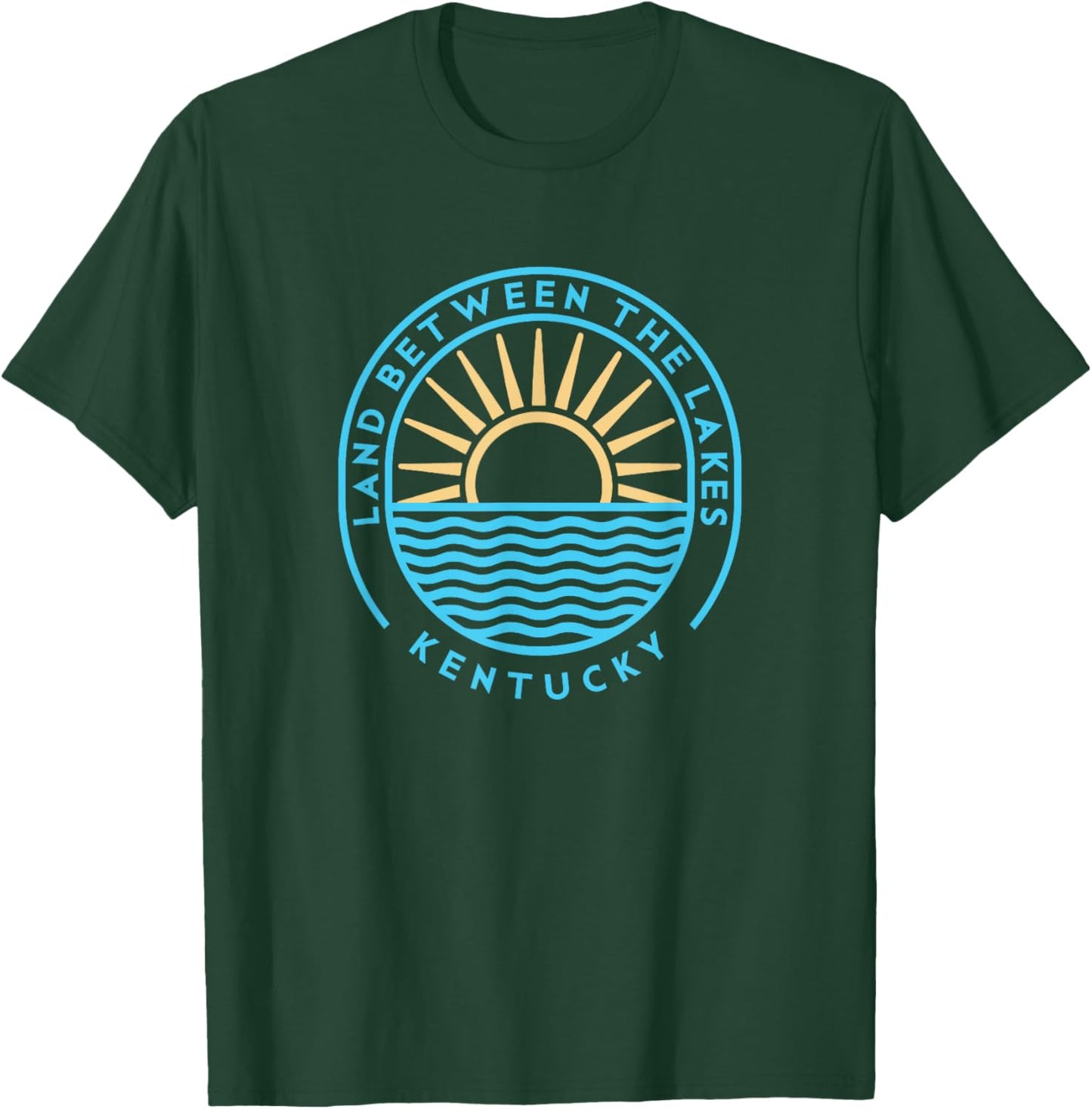 Land Between the Lakes Kentucky Outdoors Vintage T-Shirt - T-Shirt | Forest