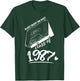 Reunion Class of 1987 School Graduation Blast From The Past T-Shirt - T-Shirt | Forest