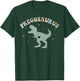 Retro Pregosaurus Pregnant Dinosaur Pregnancy Announcement T-Shirt - T-Shirt | Forest