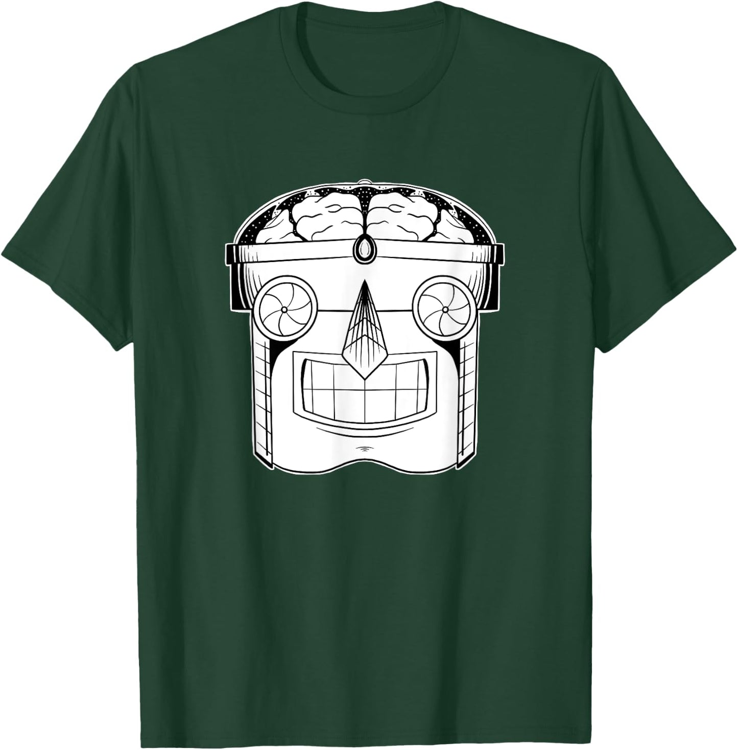Creatures of Legend - Retro Robot Overlord T-Shirt - T-Shirt | Forest