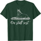 On Stall Rest Equestrian Horse Riding Rodeo Rider minimalist T-Shirt - T-Shirt | Forest