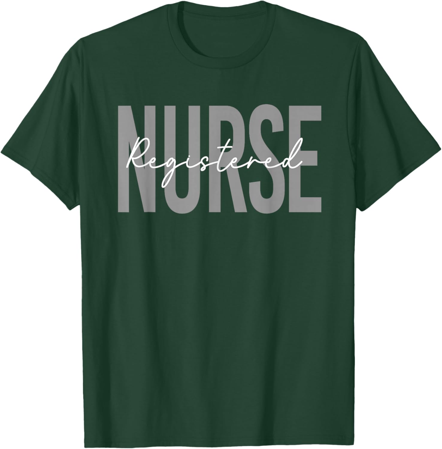 Women Registered Nurse - RN Nursing Nurse Day & Nurse Week T-Shirt - T-Shirt | Forest
