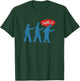 Genesis We Can't Dance Silhouettes T-Shirt - T-Shirt | Forest