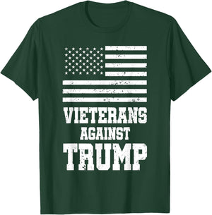 Veterans Against Trump T-Shirt - T-Shirt | Forest