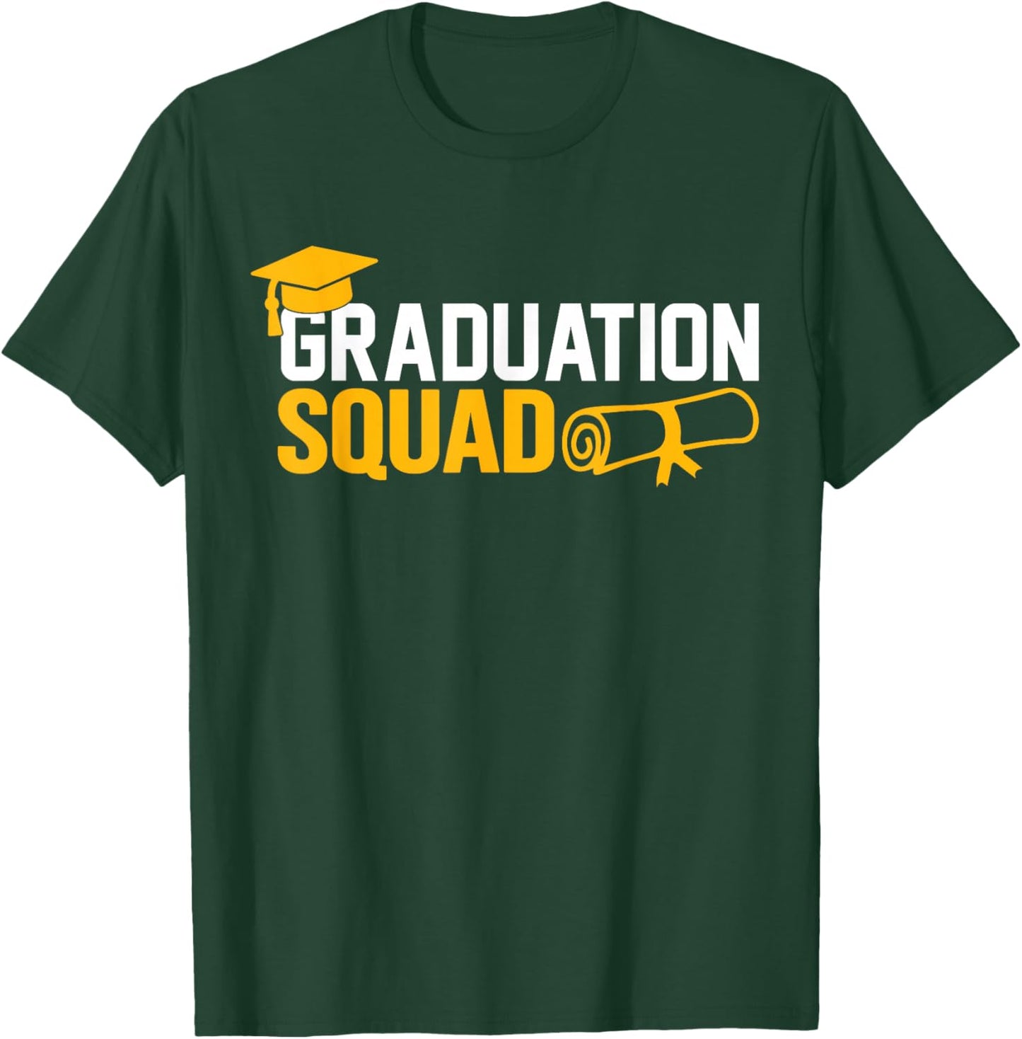 Graduation Squad Class Of 2026 Graduation T-Shirt - T-Shirt | Forest