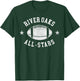 River Oaks Vintage All-Stars Football Retro 80s T-Shirt - T-Shirt | Forest