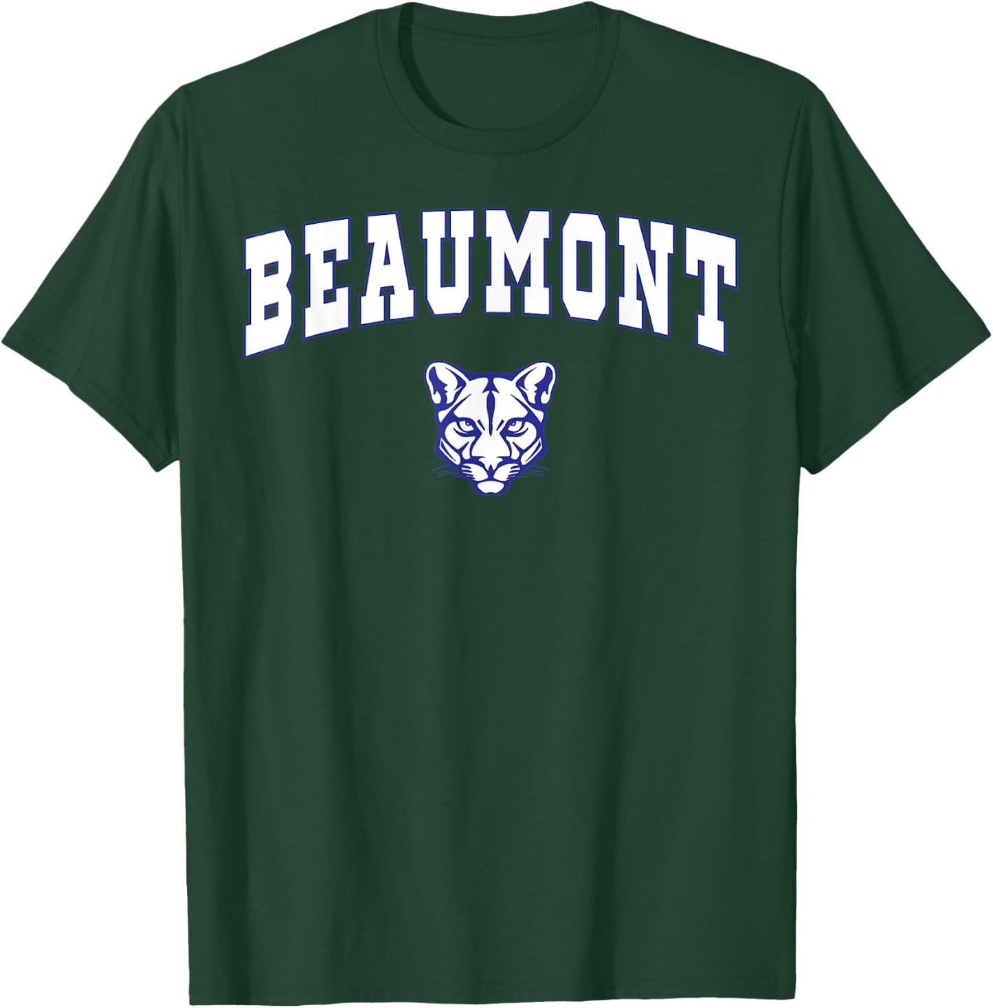 Beaumont High School Cougars C2 T-Shirt - T-Shirt | Forest