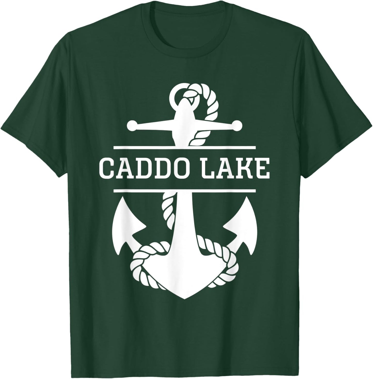 Caddo Lake Texas Louisiana USA Nautical T-Shirt - T-Shirt | Forest