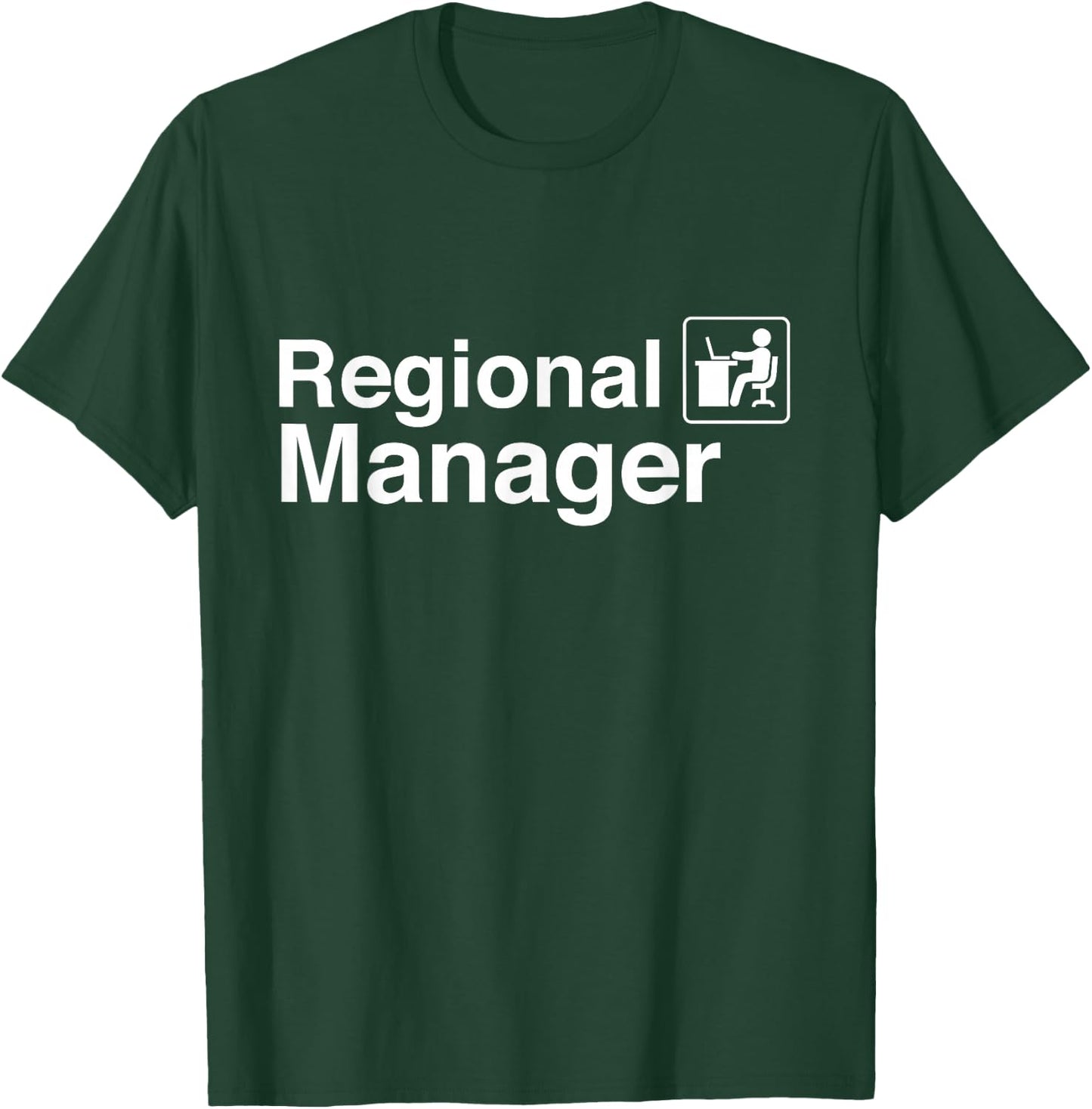 Funny Regional Manager Office T-Shirt - T-Shirt | Forest