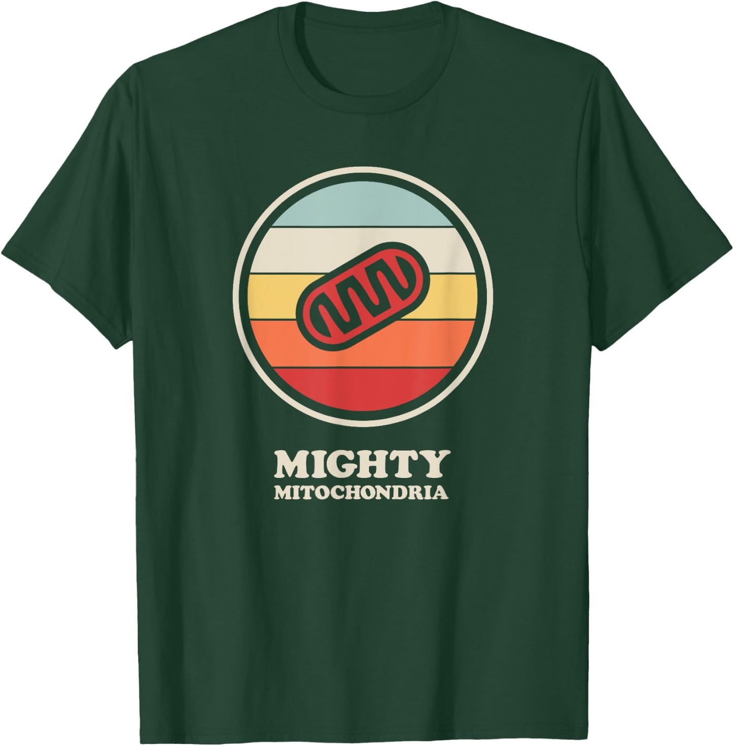 Mighty Mitochondria Biology Teacher / Cell Mitochondria Men Women Kids T-Shirt - T-Shirt | Forest
