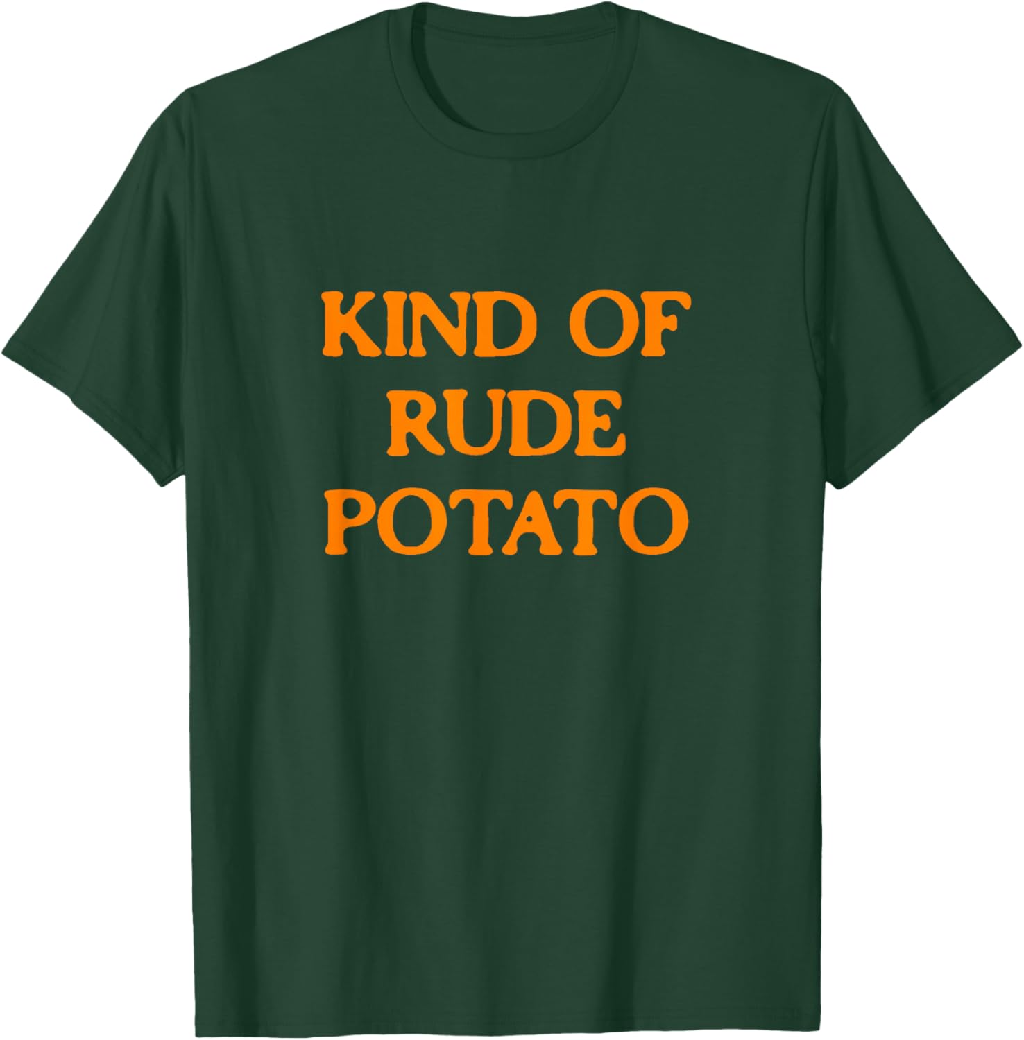 Kind of Rude Potato Thanksgiving Matching Outfits Couples T-Shirt - T-Shirt | Forest