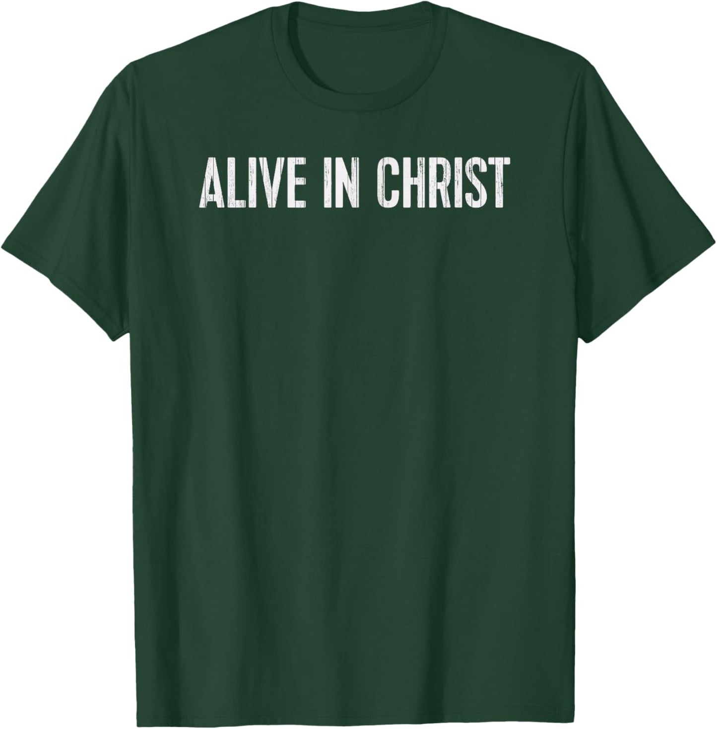 Christian Alive in Christ Vintage T-Shirt - T-Shirt | Forest