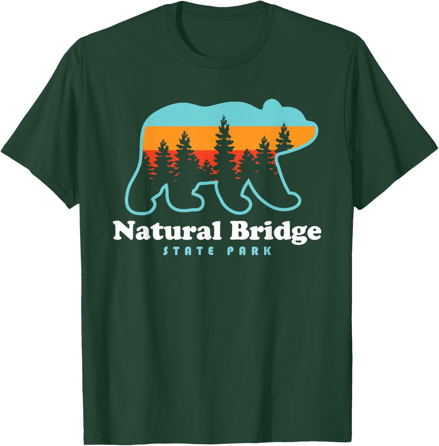 Red River Gorge Kentucky Natural Bridge State Park T-Shirt - T-Shirt | Forest