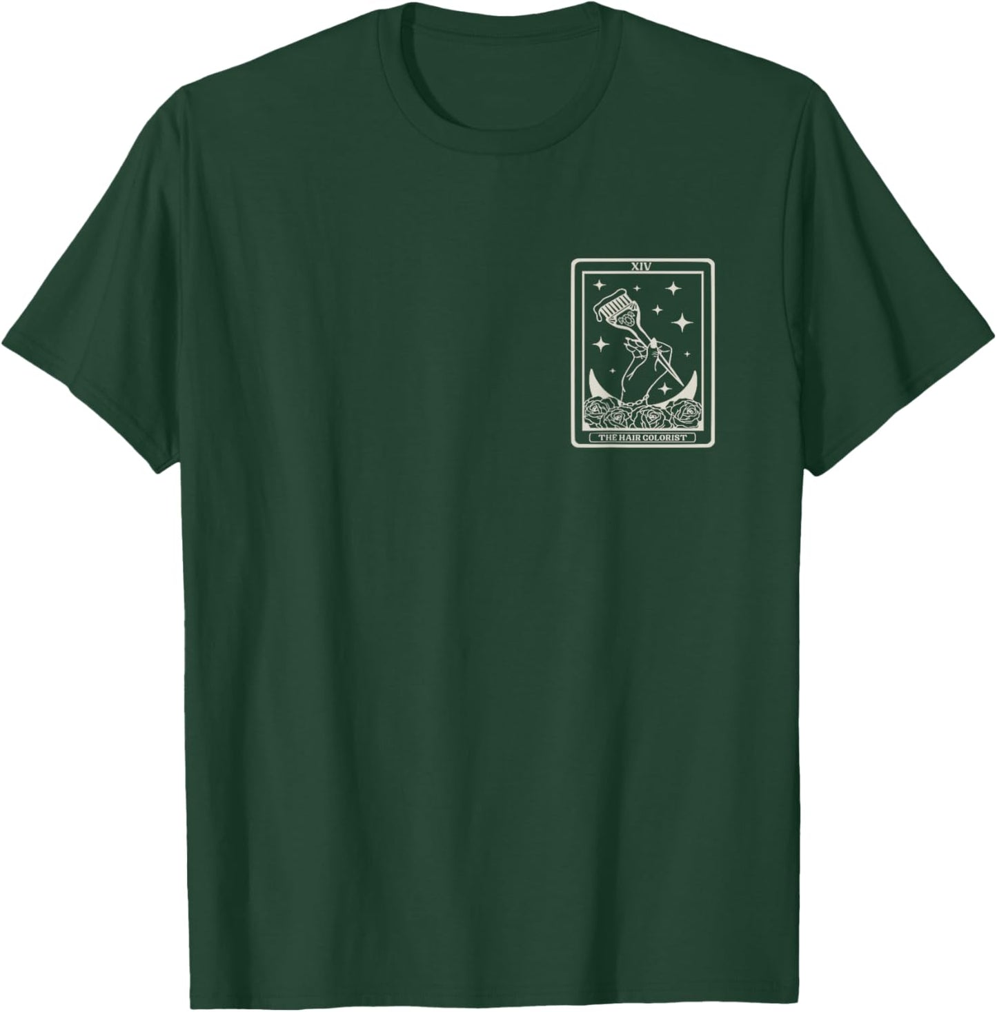 The Hair Colorist Tarot Card The Hair Colorist T-Shirt - T-Shirt | Forest