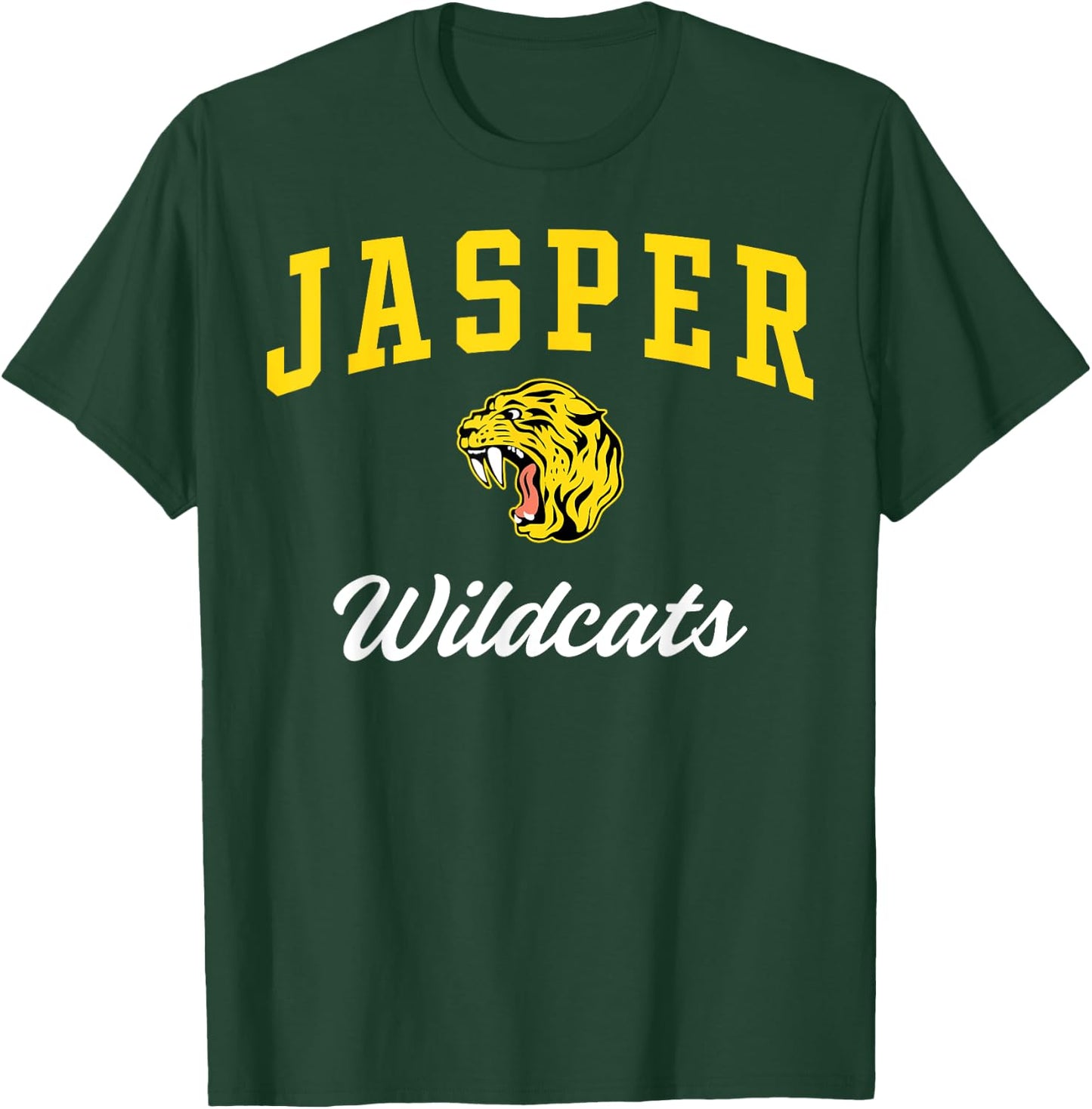 Jasper High School Wildcats C3 T-Shirt - T-Shirt | Forest