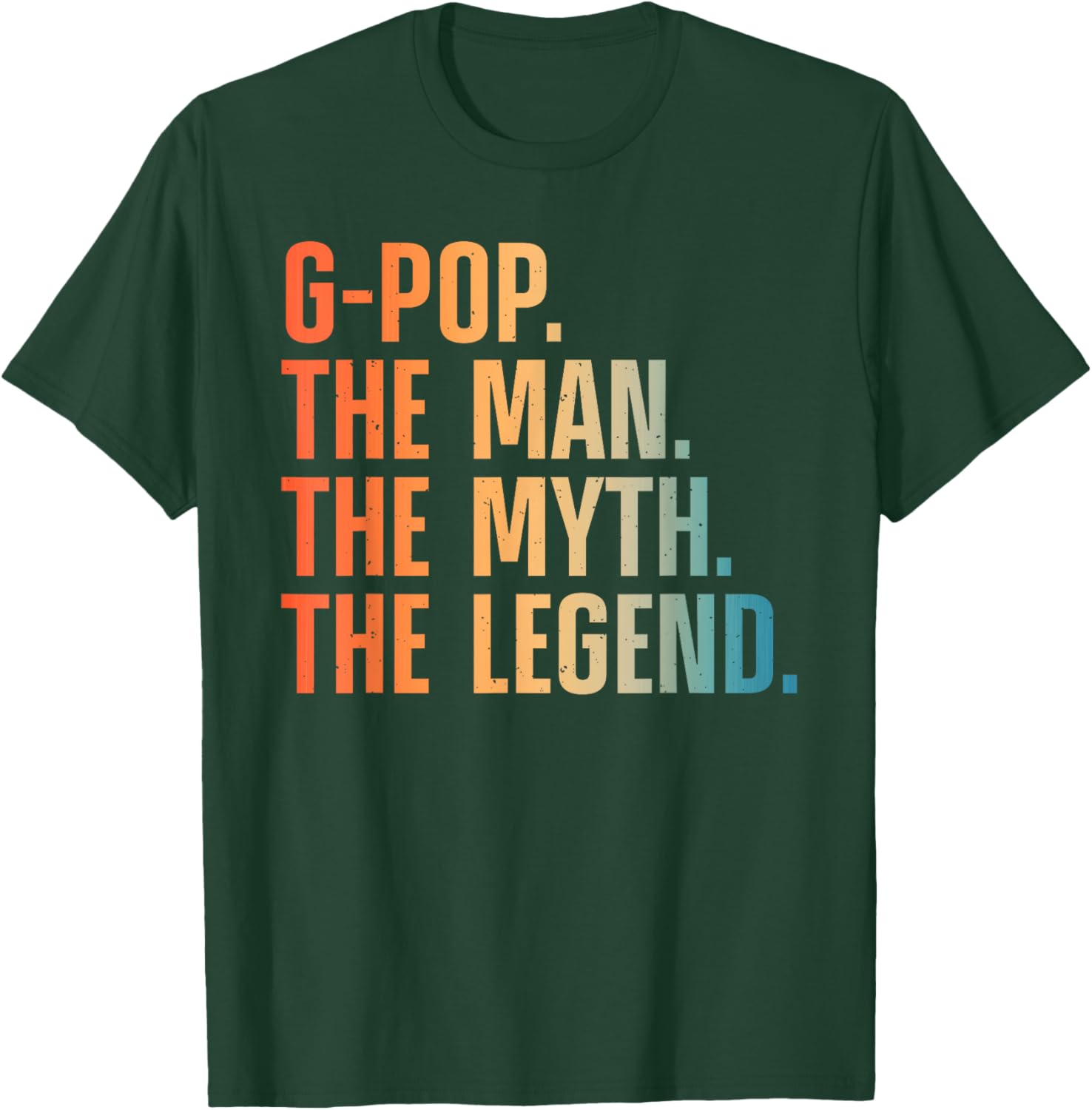 Funny G-Pop Art For Grandpa Grandfather From Grandkids G-Pop T-Shirt - T-Shirt | Forest