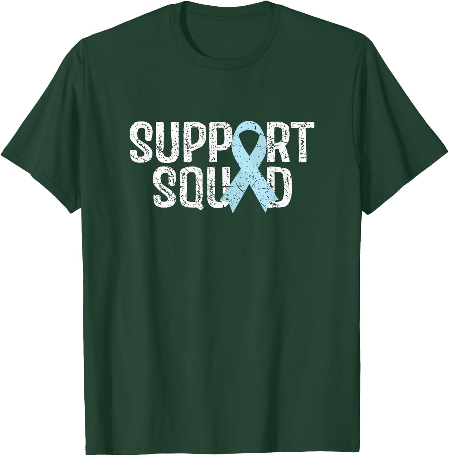 Support Squad Prostate Cancer Awareness T-Shirt - T-Shirt | Forest