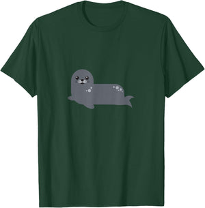 Lustiger Seehund für Kinder, Motiv: Atlantik T-Shirt - T-Shirt | Forest