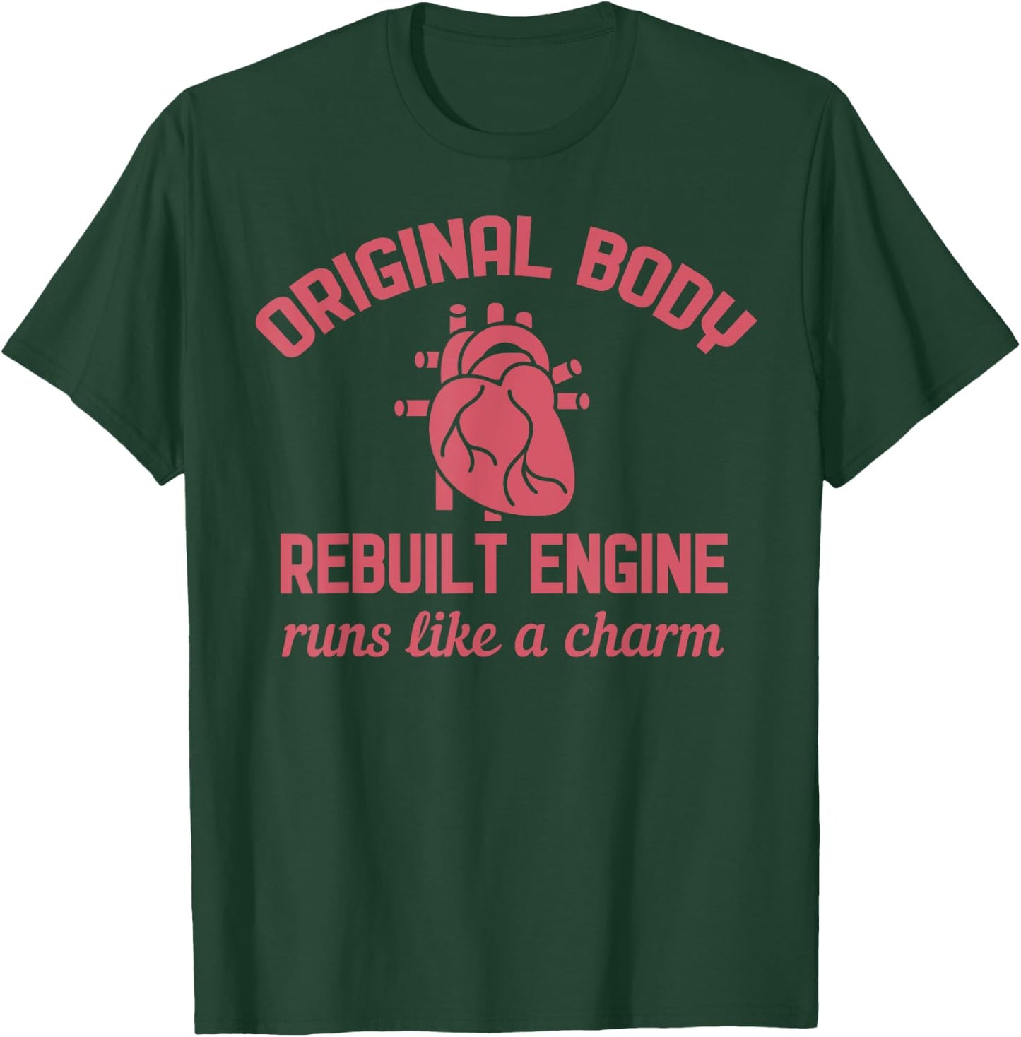 Funny Open Heart Bypass Surgery Recovery Get Well Gift T-Shirt - T-Shirt | Forest