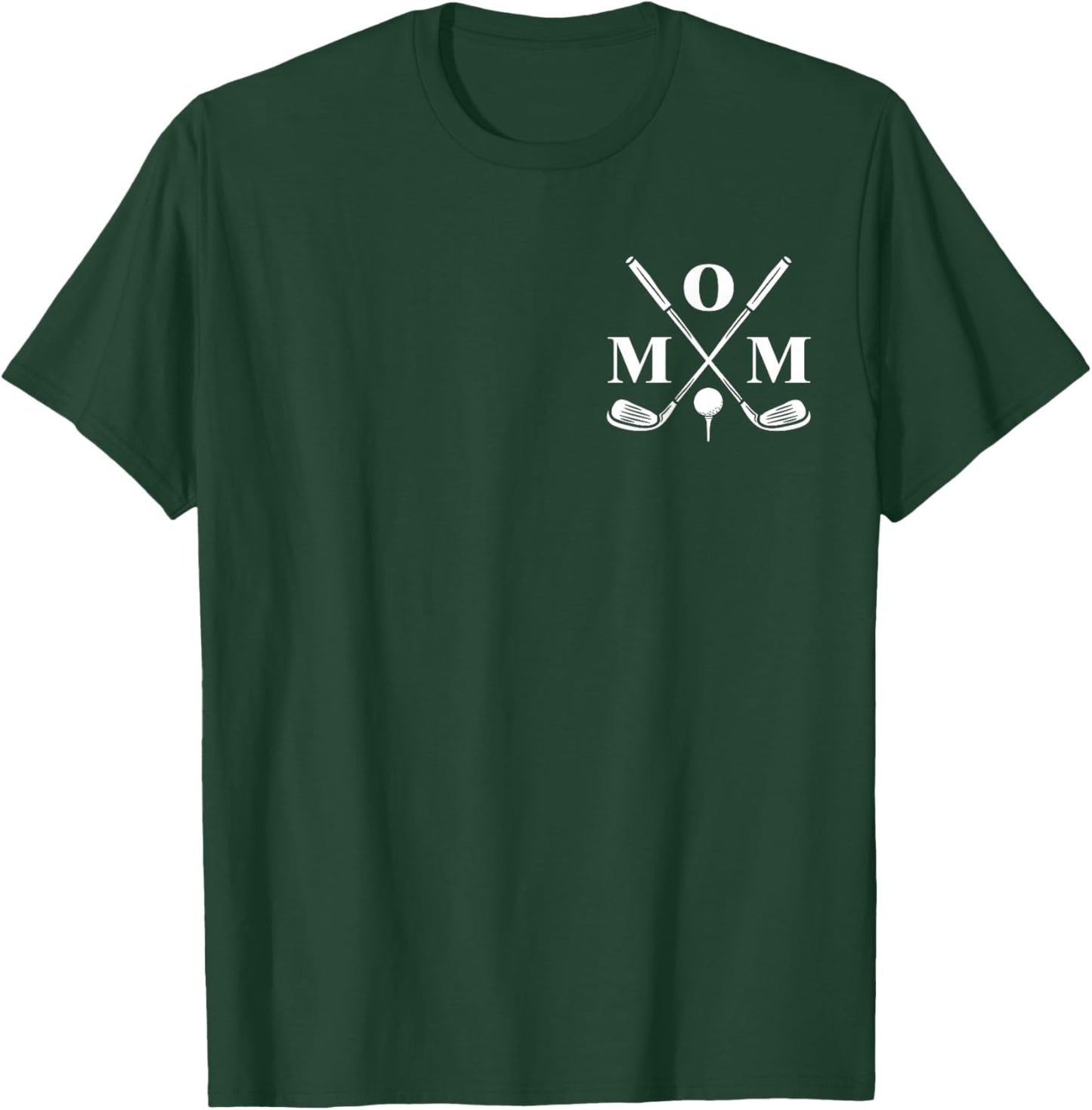 Funny Par Mom Golf Matching Golfing Quote Party Pocket T-Shirt - T-Shirt | Forest