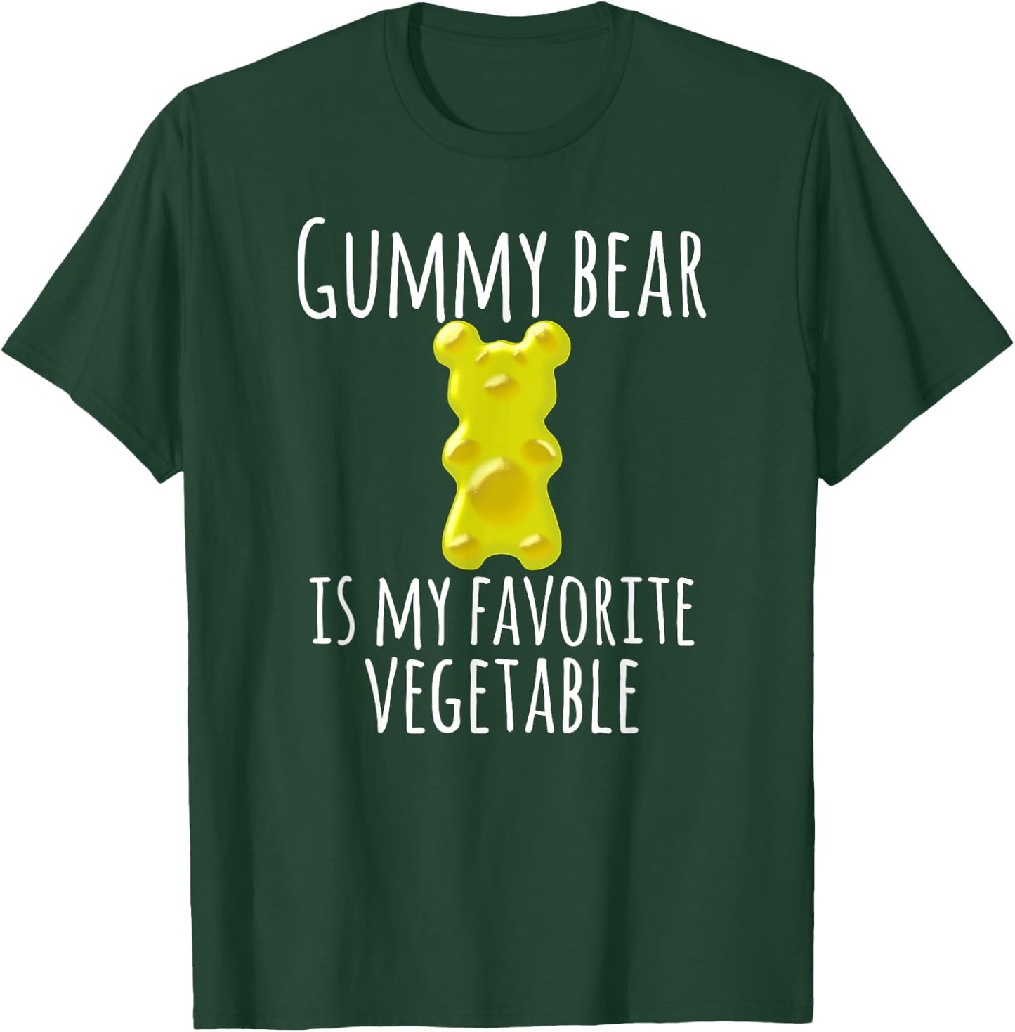 Love Gummy Bear Gift Adults And Kids -Kids Black Small Classic Fit Short Sleeve T-Shirt - T-Shirt | Forest
