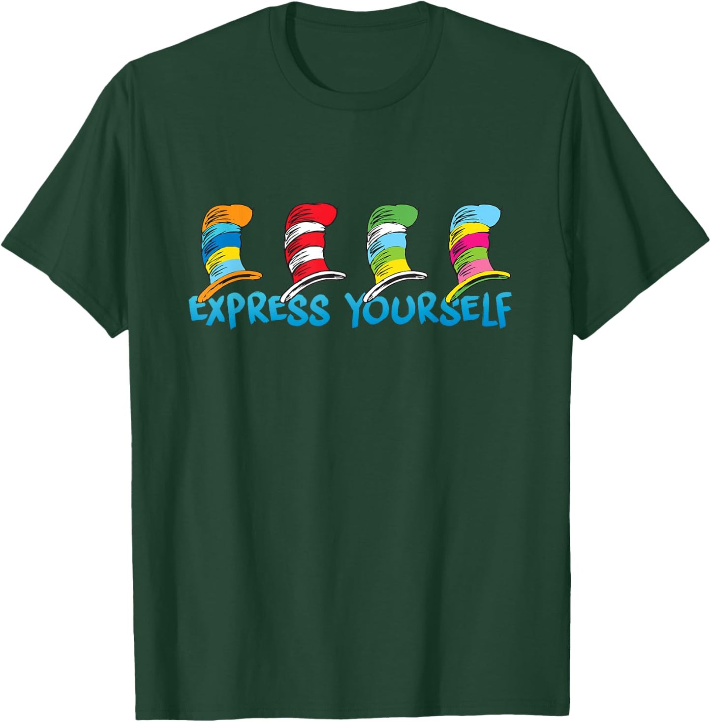 Dr. Seuss Express Yourself T-Shirt - T-Shirt | Forest