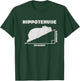 Funny Math Teacher Hippo Math Gift Hippo T-Shirt - T-Shirt | Forest