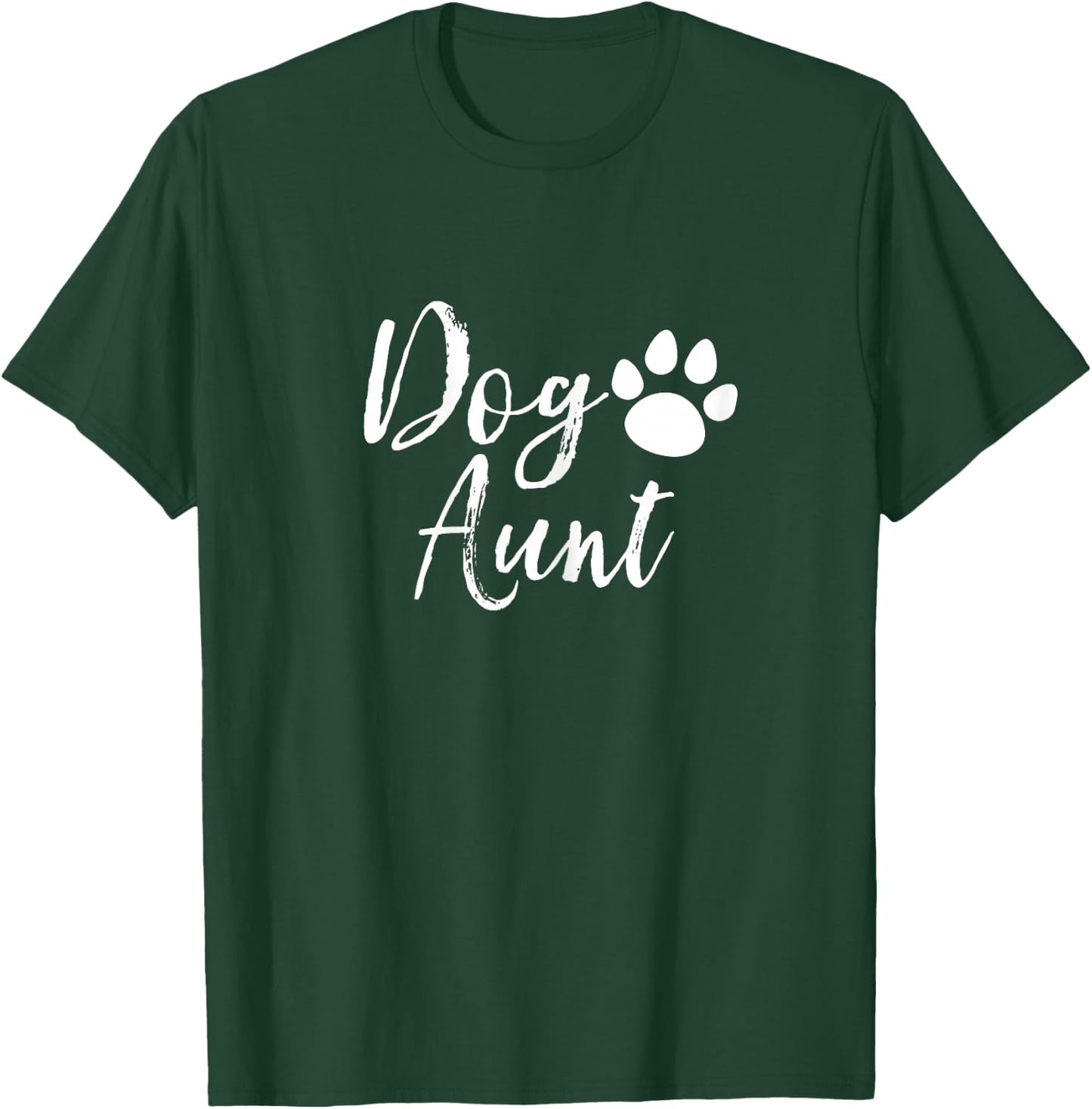 Dog Aunt Funny Auntie Shirts T-Shirt - T-Shirt | Forest