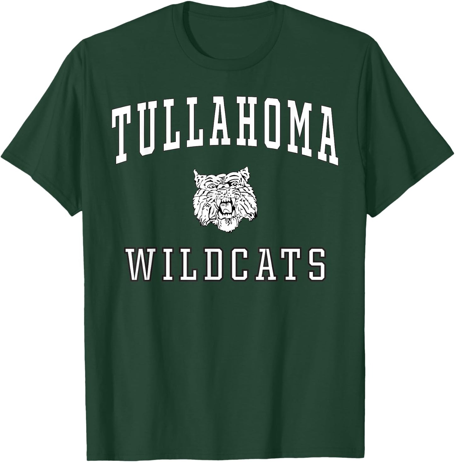Tullahoma High School Wildcats C1 T-Shirt - T-Shirt | Forest
