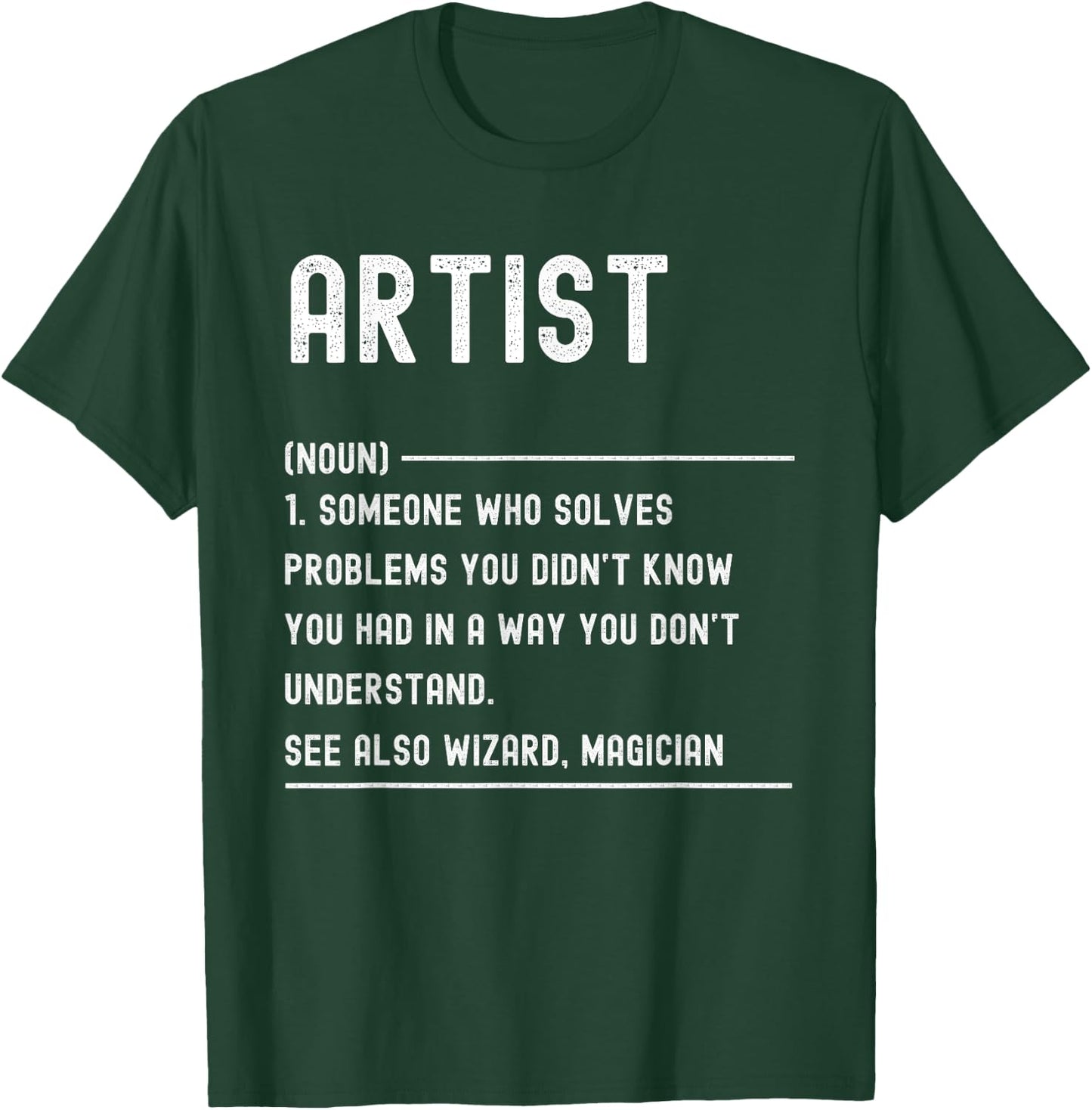 Art Teacher Definition Shirts Funny Job Title T-Shirt - T-Shirt | Forest