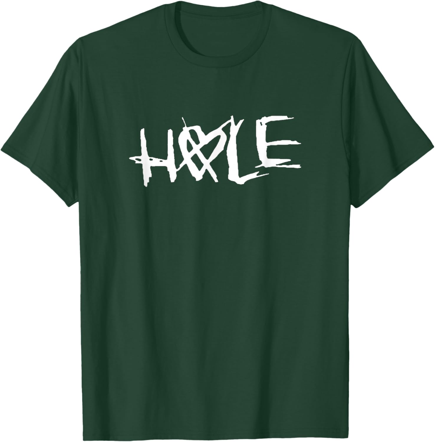 Hole - Heart Logo T-Shirt - T-Shirt | Forest