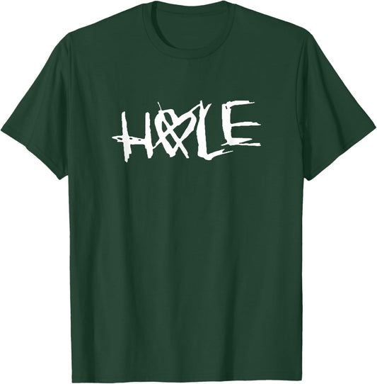 Hole - Heart Logo T-Shirt - T-Shirt | Forest
