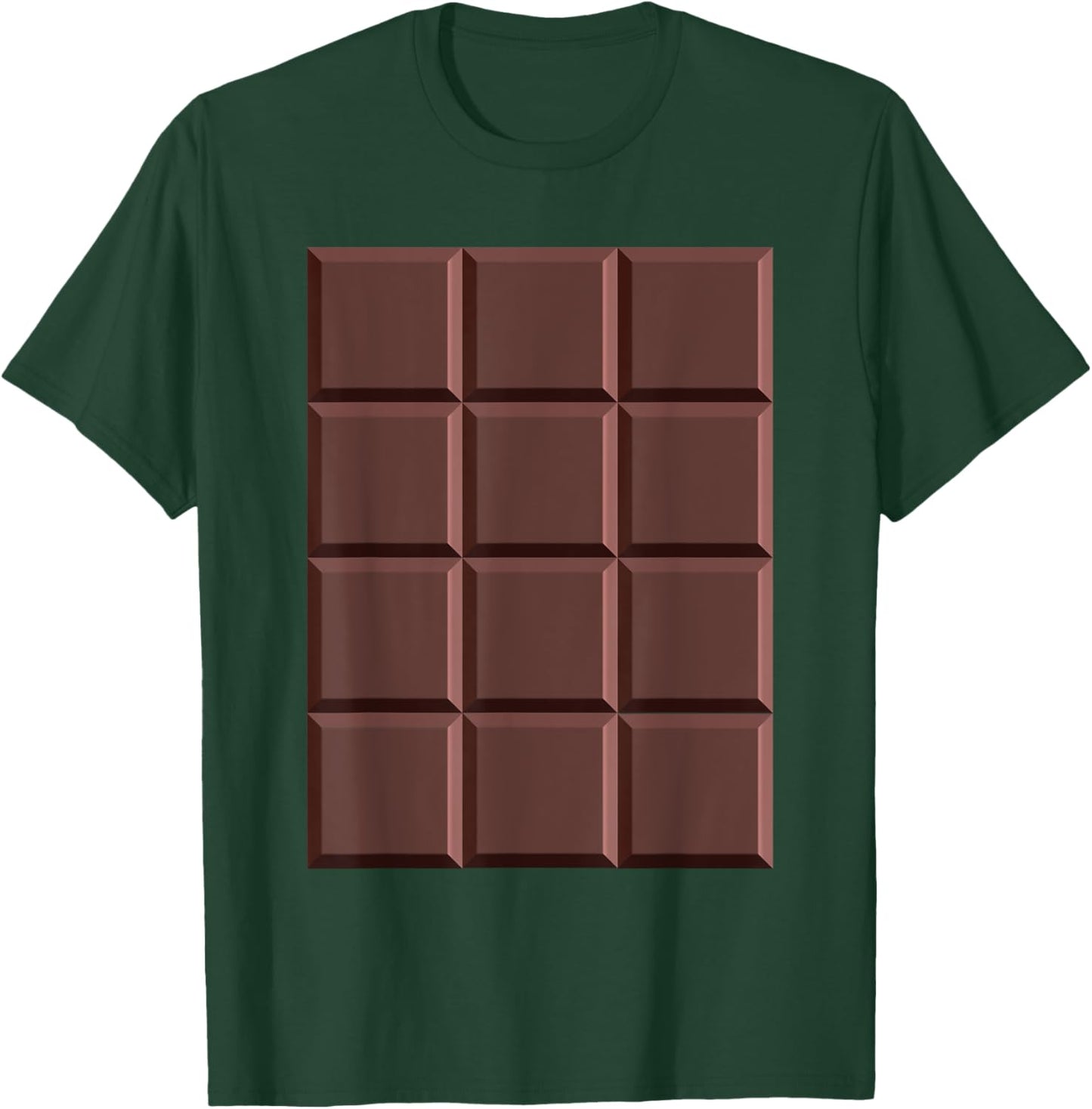 Pretend I'm A Chocolate Bar Costume Halloween T-Shirt - T-Shirt | Forest