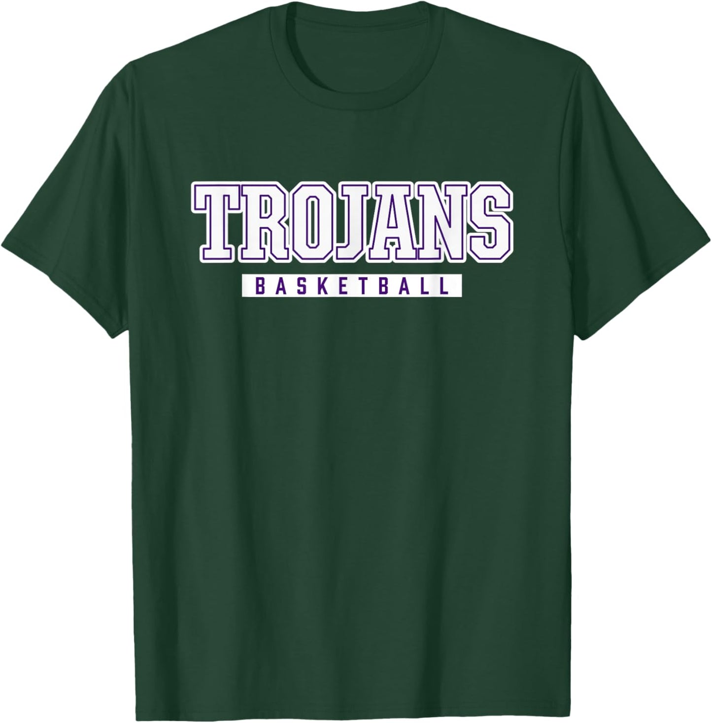 Trojans Basketball Southern High School T-Shirt - T-Shirt | Forest