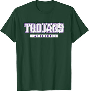 Trojans Basketball Southern High School T-Shirt - T-Shirt | Forest