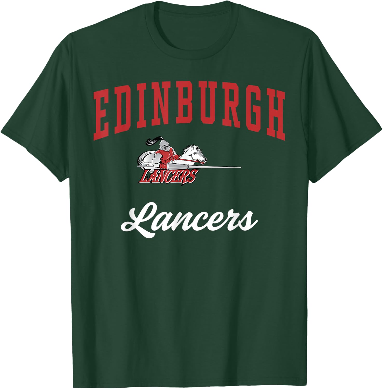 Edinburgh High School Lancers C3 T-Shirt - T-Shirt | Forest