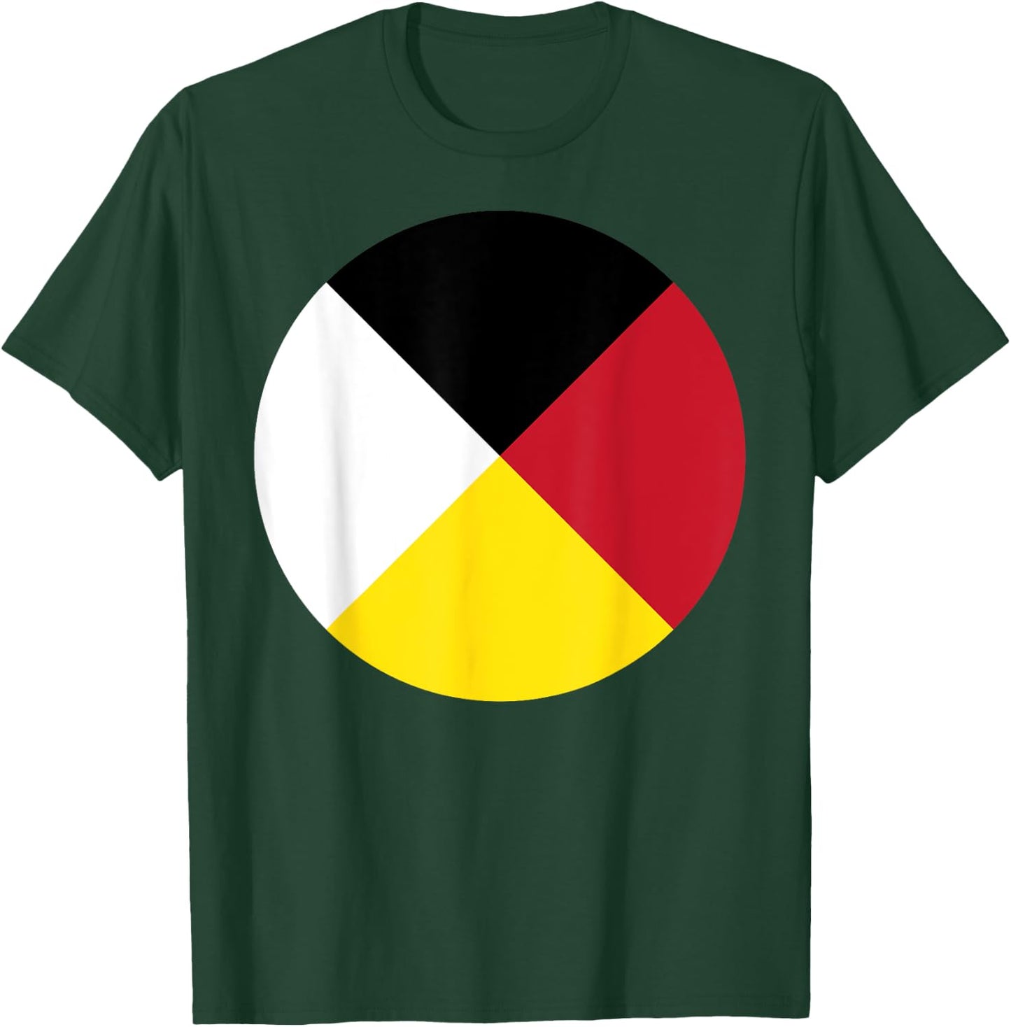 Medicine Wheel : Sacred Hoop T-Shirt - T-Shirt | Forest