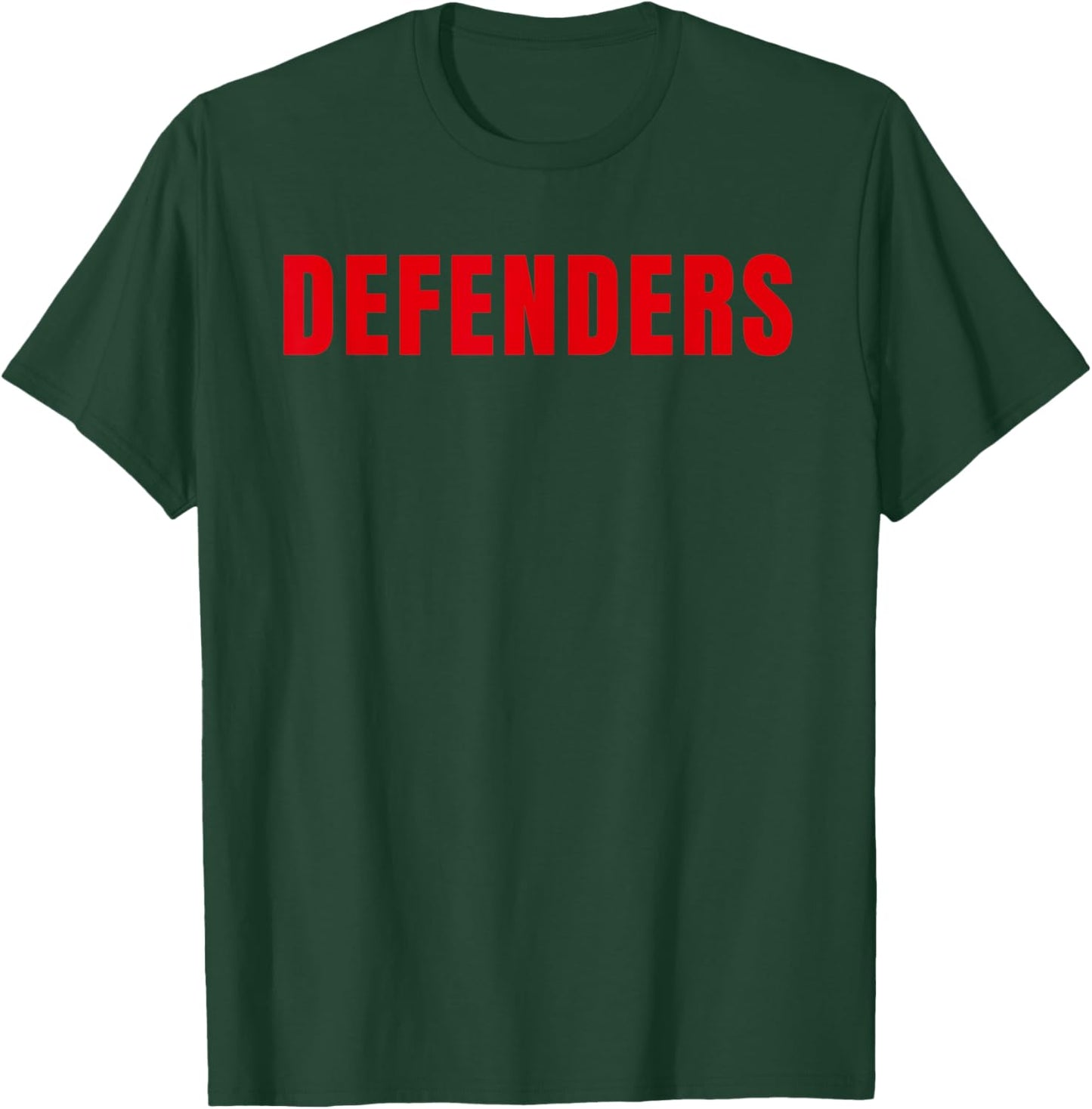 Defenders DC Football Player Fans Lovers Tailgate T-Shirt - T-Shirt | Forest