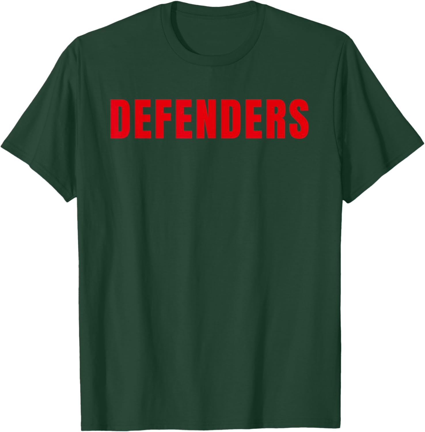 Defenders DC Football Player Fans Lovers Tailgate T-Shirt - T-Shirt | Forest