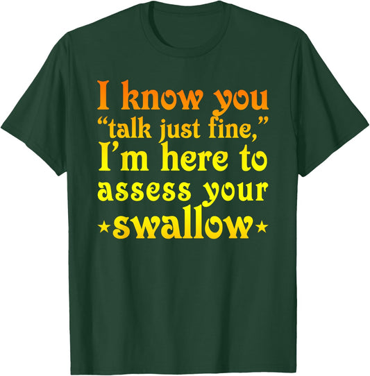 Medical Slp Apparel Speech Language Pathologist T-Shirt - T-Shirt | Forest