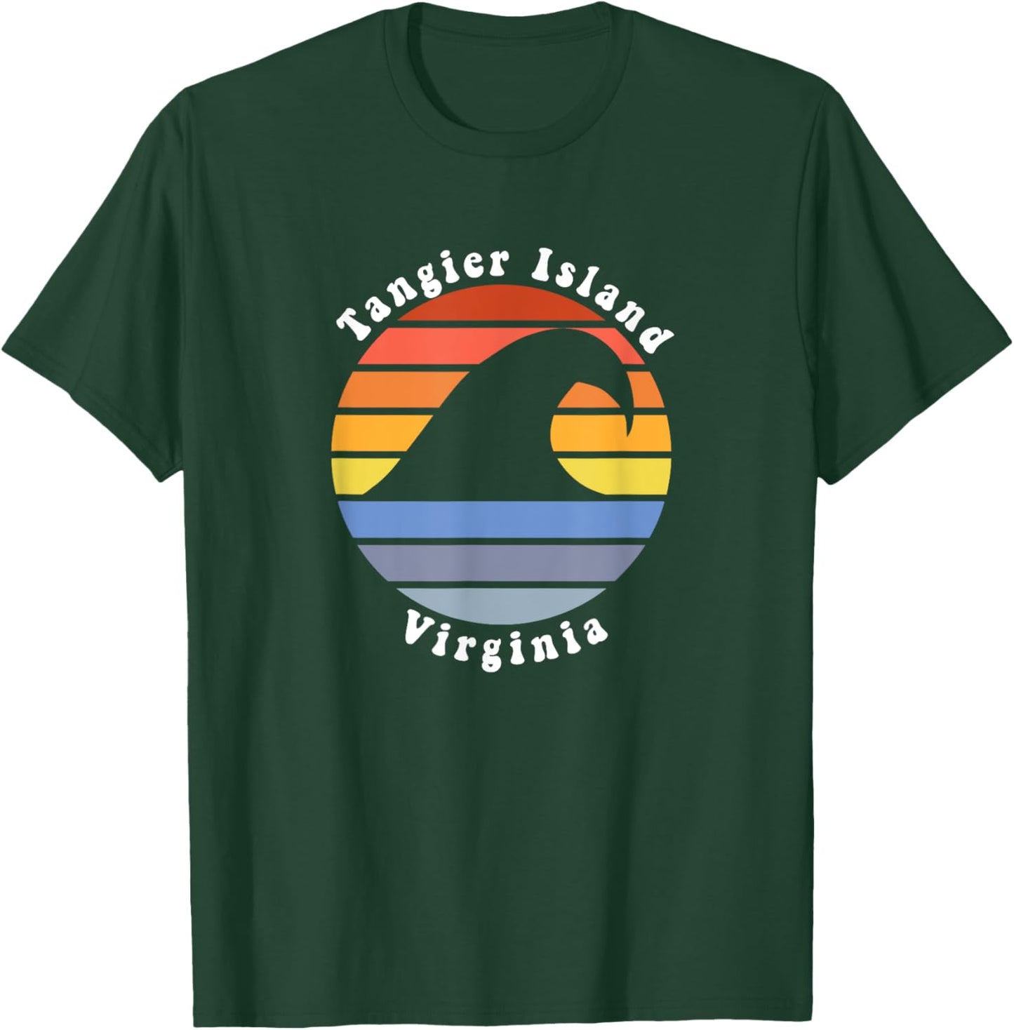 Tangier Island Virginia VA Beach Vacation Souvenir T-Shirt - T-Shirt | Forest