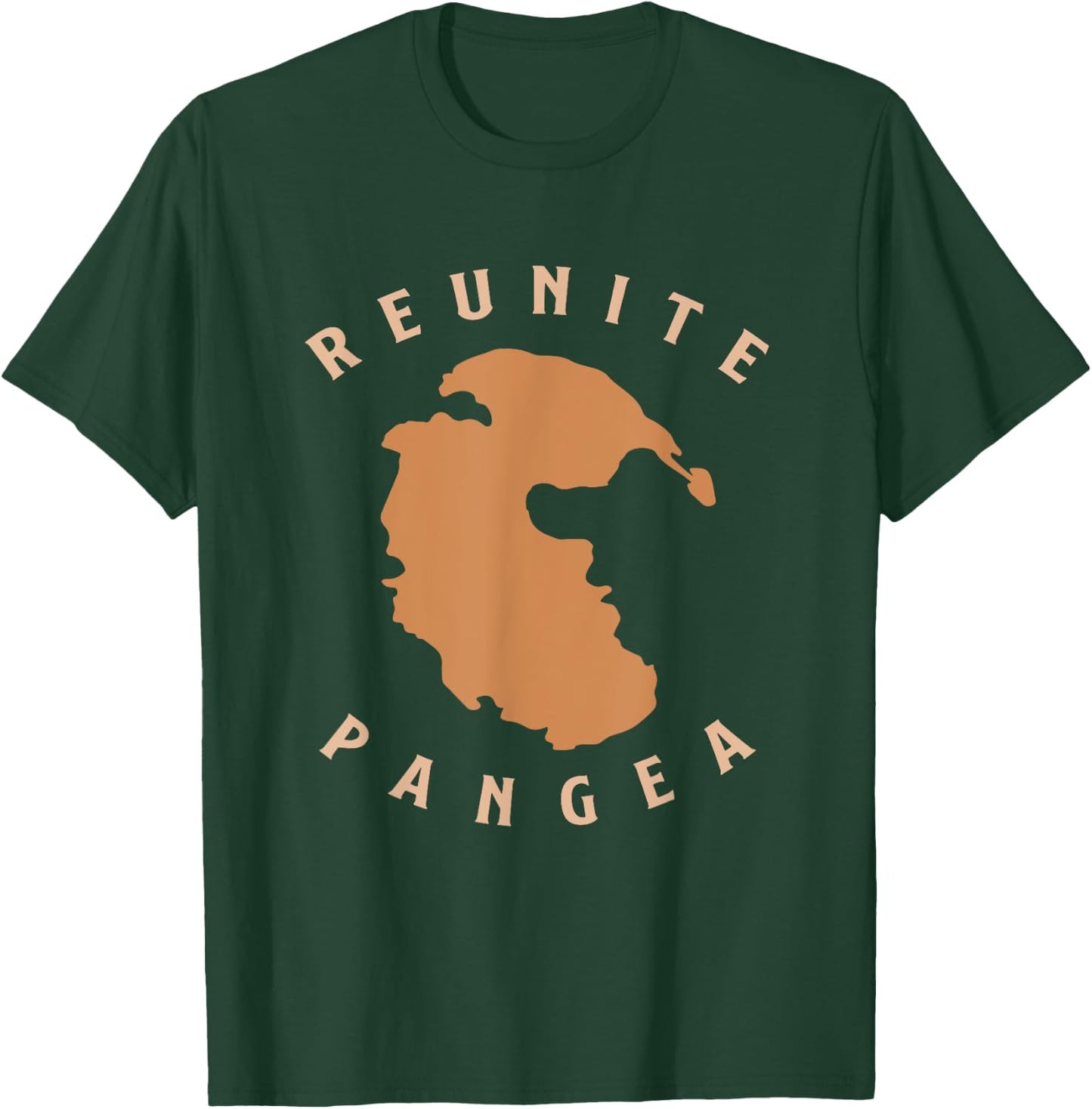 Reunite Pangea Geology T-Shirt - T-Shirt | Forest