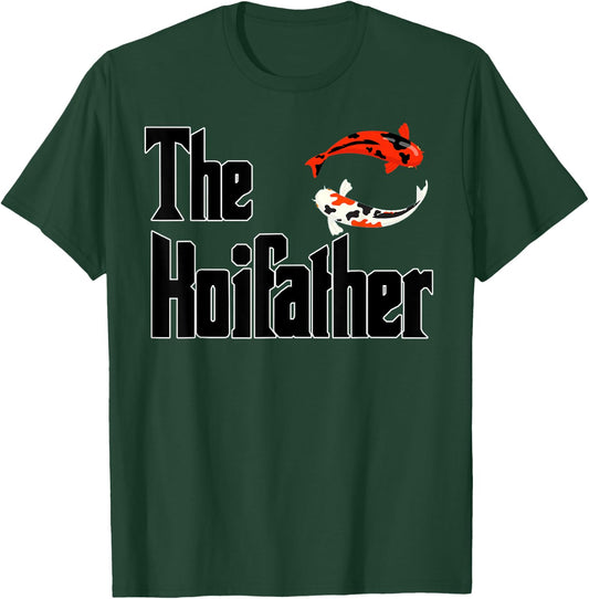 The Koifather aquarist T-Shirt - T-Shirt | Forest