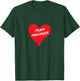 Team Manager, Heart Graphic T-Shirt - T-Shirt | Forest