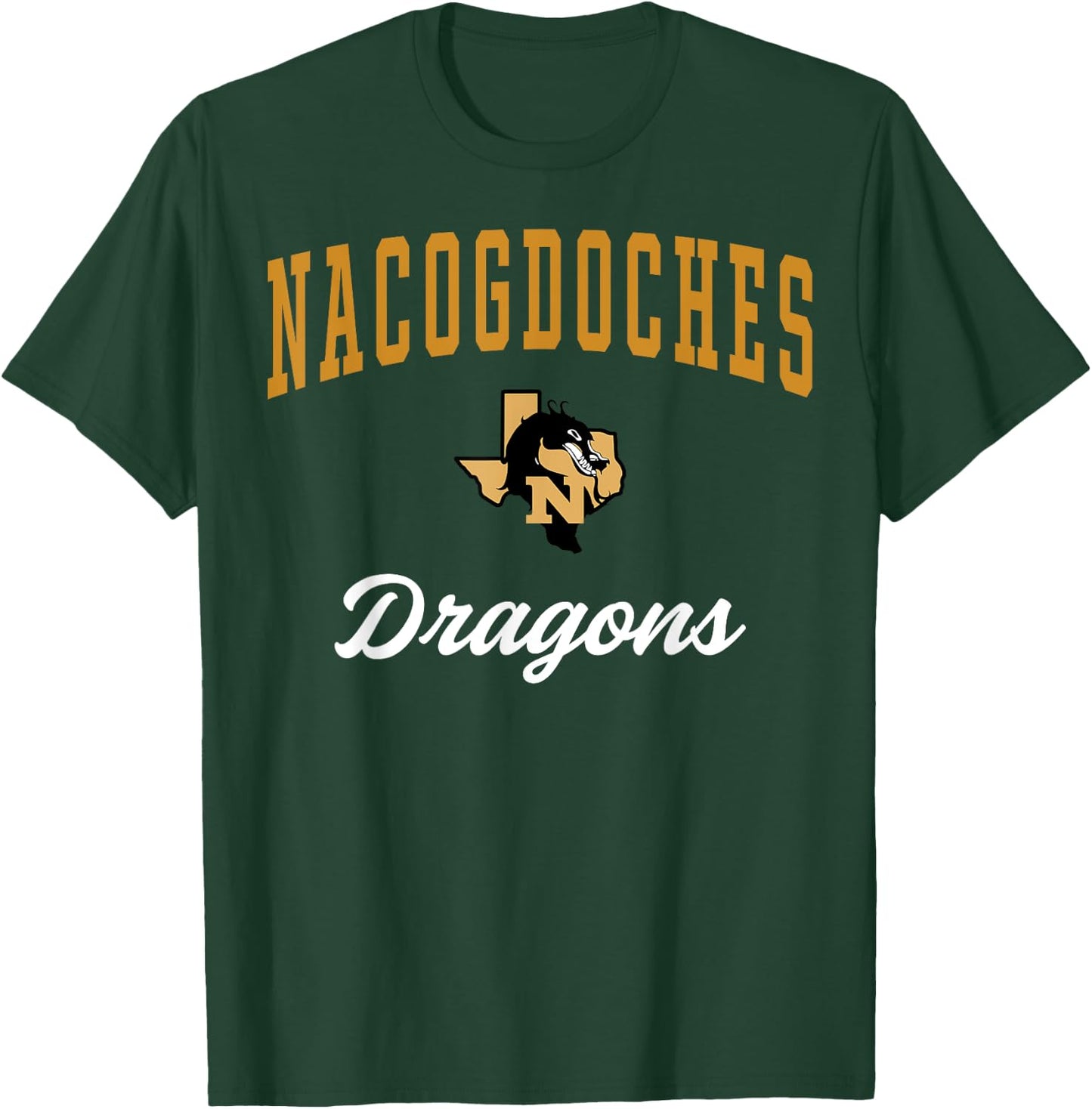 Nacogdoches High School Dragons C3 T-Shirt - T-Shirt | Forest
