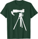 Retro Vintage Distressed Bird Photographer Wildlife Print T-Shirt - T-Shirt | Forest