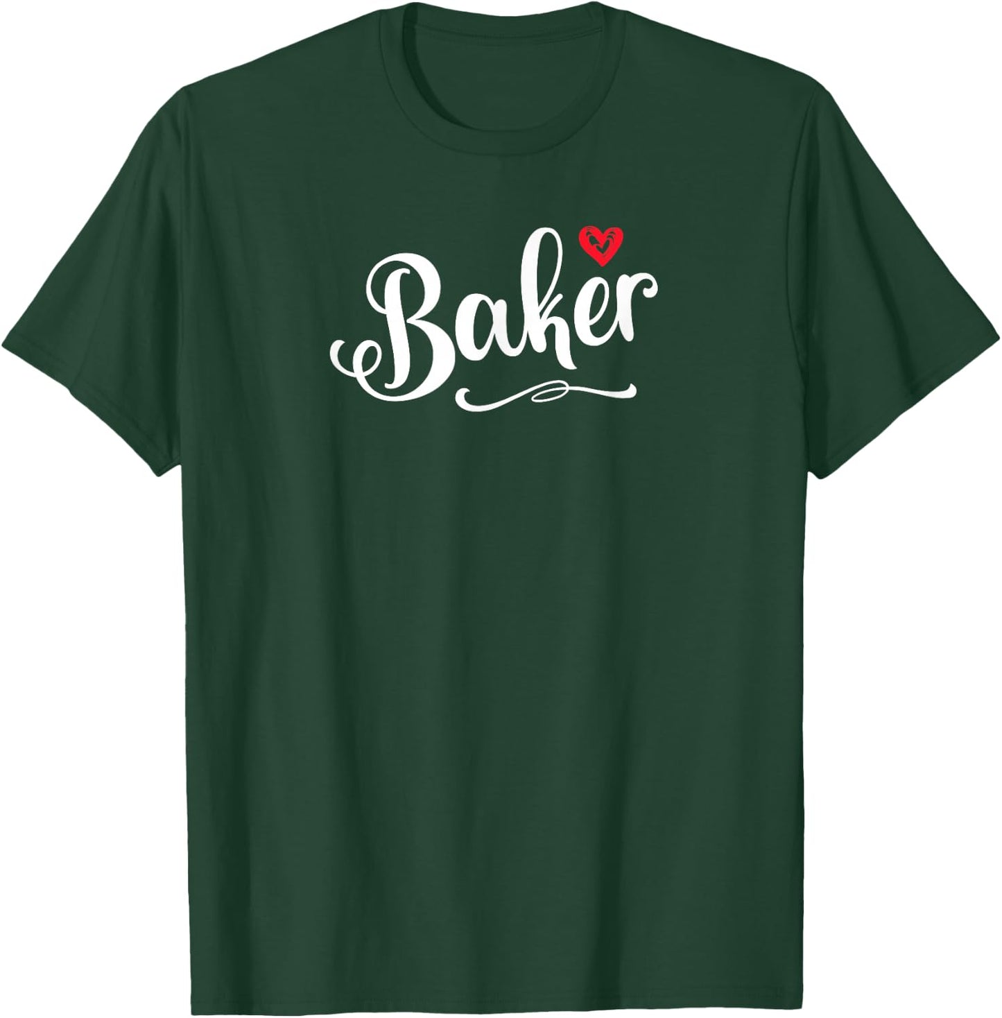 Baker Bakery Baking Cupcakes Bread Women T-Shirt - T-Shirt | Forest