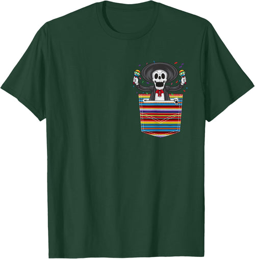 Cinco De Mayo 2021 Calaca Blanket Pocket Serape Mexican