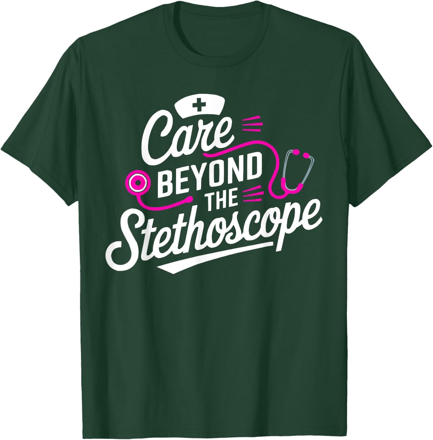 DSP Nurse RN Medicine Direct Support Professional Nursing T-Shirt - T-Shirt | Forest