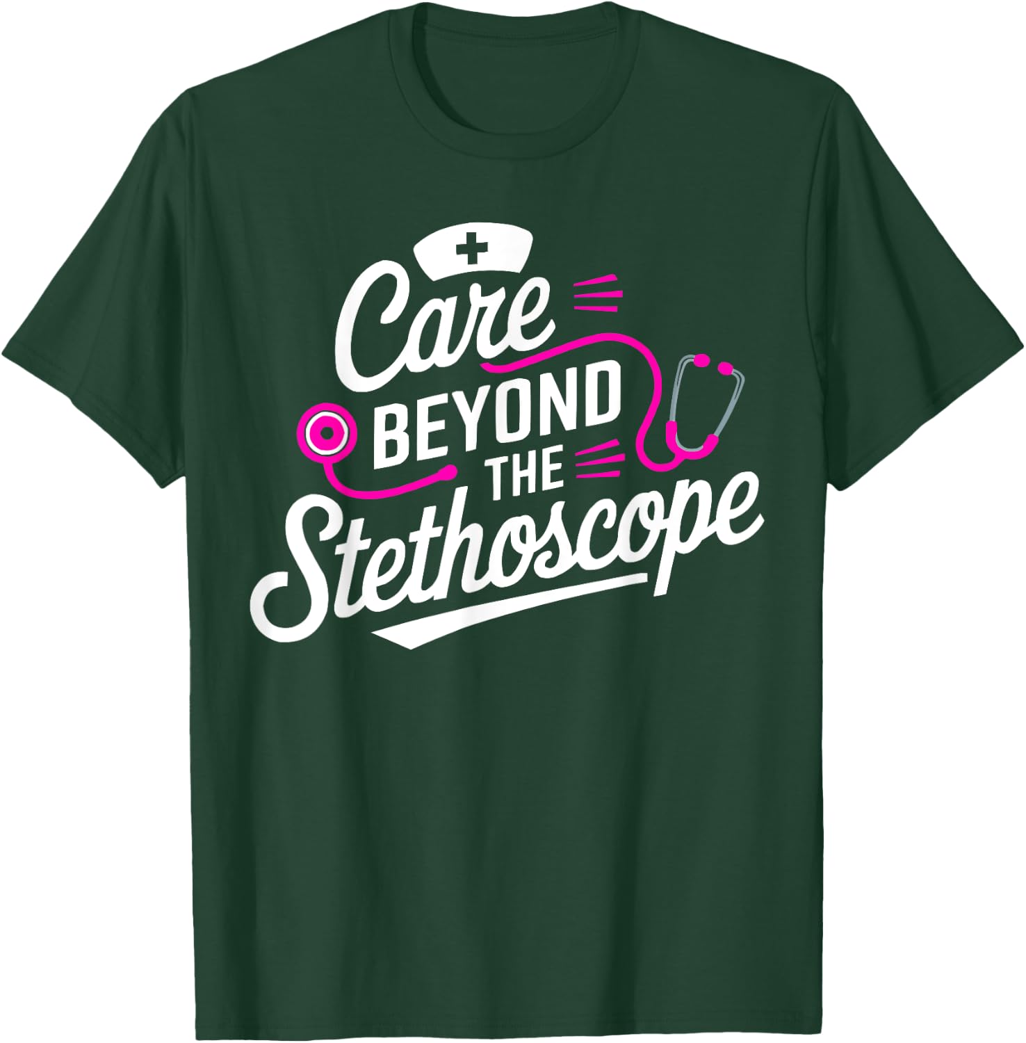 DSP Nurse RN Medicine Direct Support Professional Nursing T-Shirt - T-Shirt | Forest